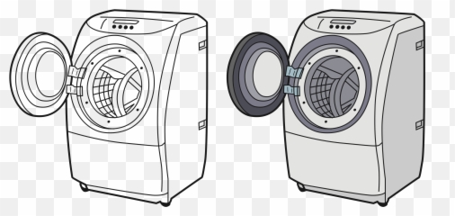 Washing Machine Blue Transparent U0026 Png Clipart Free Download - Black And White Washing Machine,Washing Machine Png