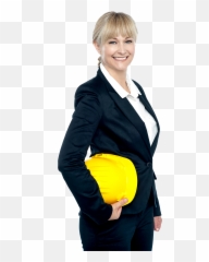 Women Architect Png Image Black Dress Shirt - Portable Network Graphics,Business Woman Png