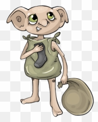 Dobby The Elf Clipart Transparent - Dobby Clipart Png,Dobby Png