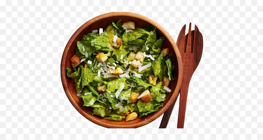 Recipes - Caesar Salad In Wooden Bowl Png,Caesar Salad Png