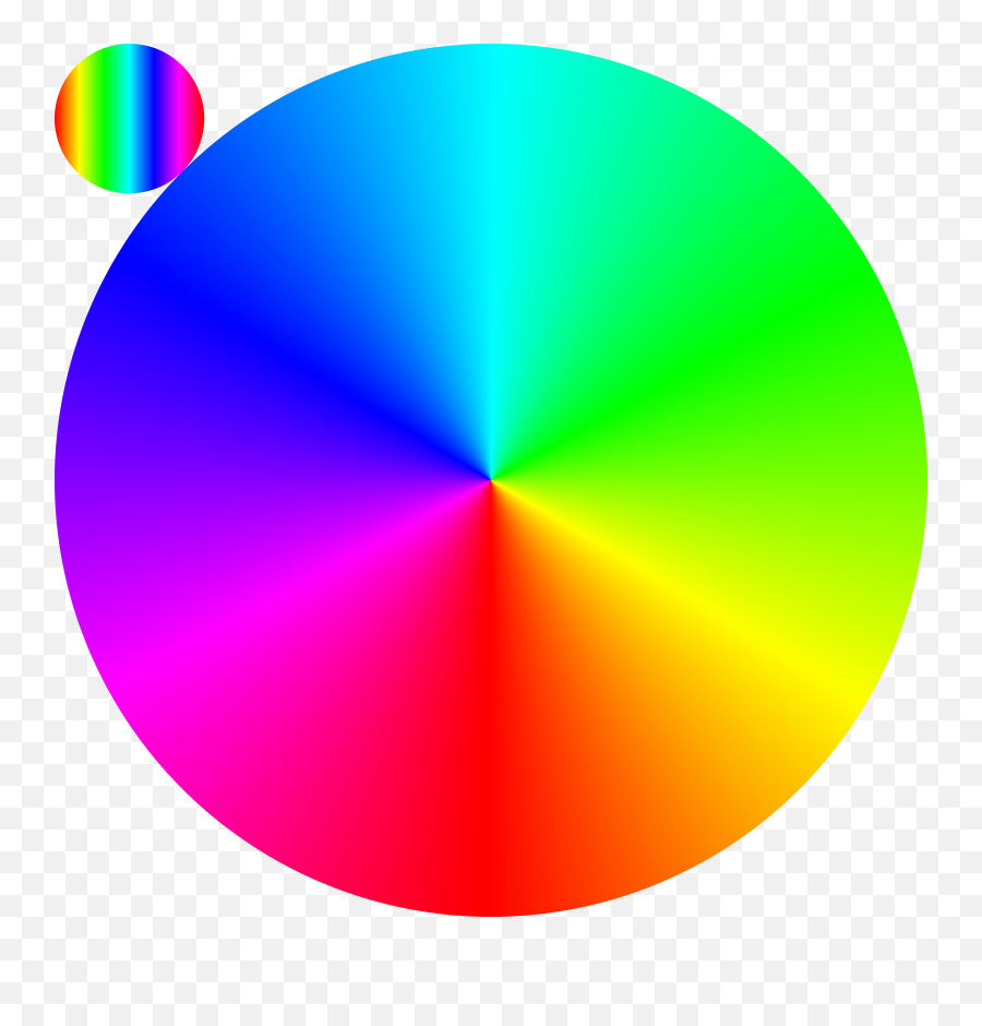Symmetry Sphere Circle Png Clipart - Spinning Rainbow Wheel Gif,Color Wheel Png