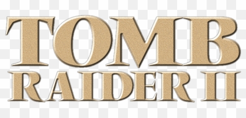 Logo Tomb Raider Ii - Tomb Raider 2 Logo Png,Tomb Raider Png