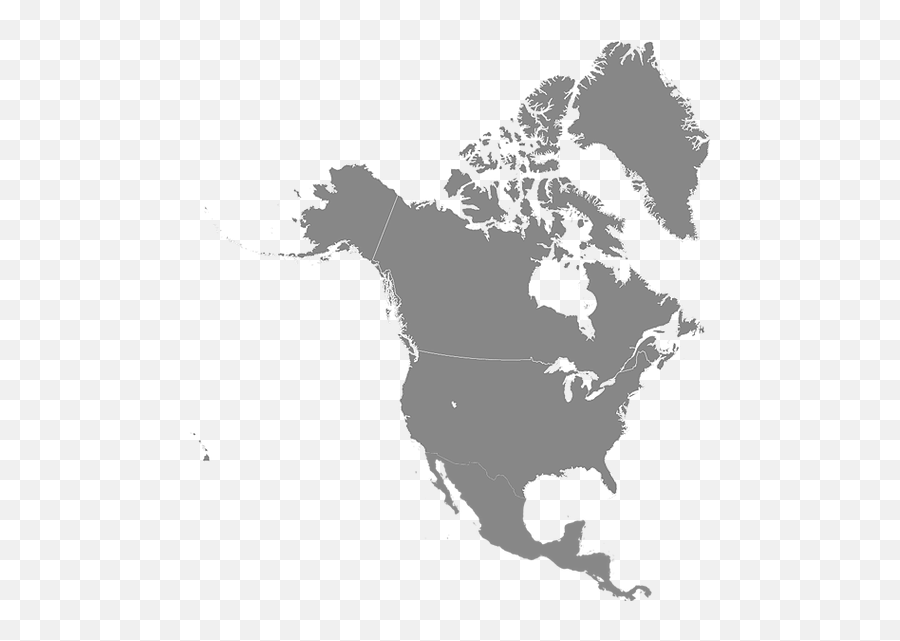 North America - North America Map Png,North America Png