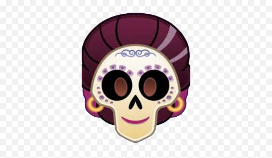 Imelda - Dia De Muertos Imagenes Animadas Png,Skull Emoji Transparent