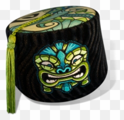 Download Hd Hari Tiki Fez - Sleep Mask Transparent Png Image Fictional Character,Fez Png