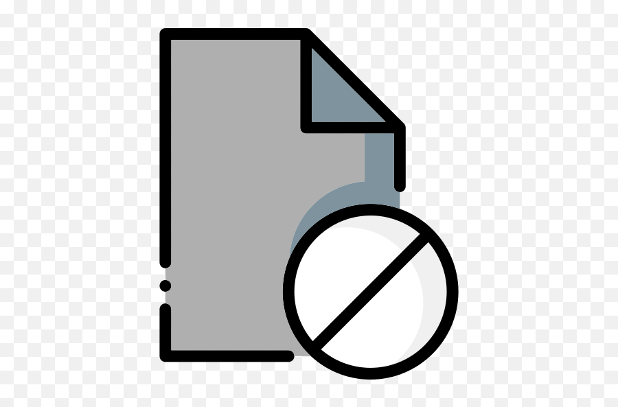 File Denied Png Icon - Homework Is So Boring,Denied Png