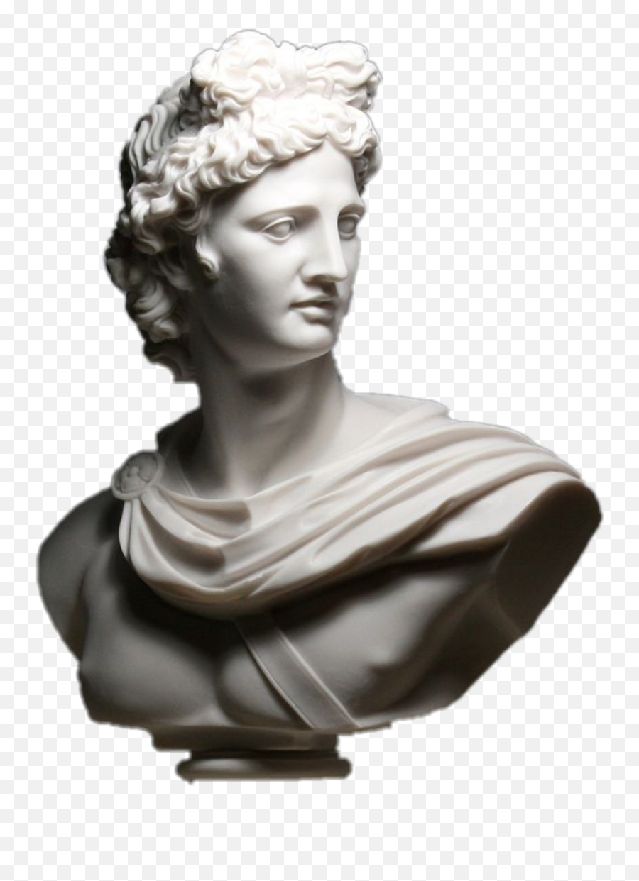 Greek God Head Statue - Transparent Greek Statue Png,Greek Statue Png
