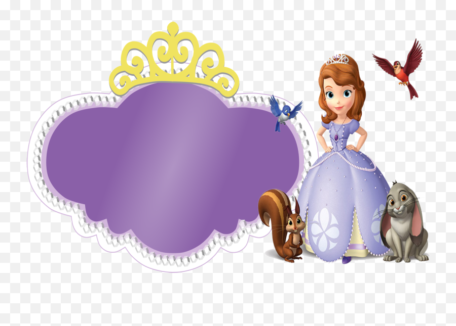 Sofia First Free Printables 060 - Sofia The First Happy Birthday Png,Sofia The First Png