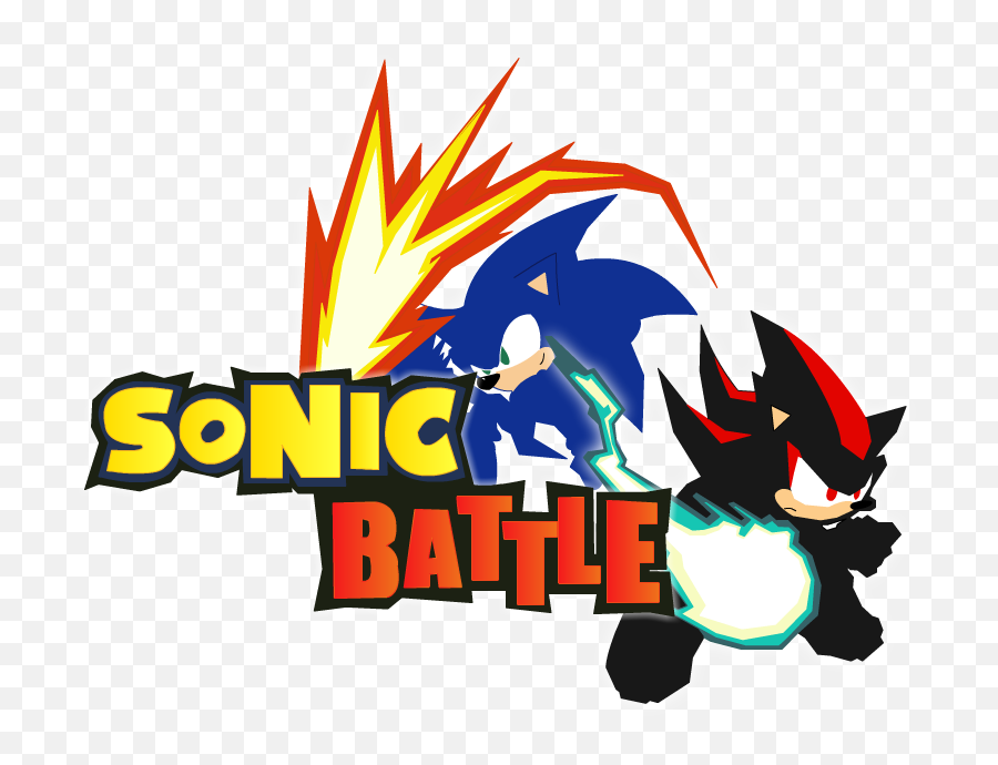 Sonic Video Game Title Logos - Sonic Battle Logo Png,Sonic 06 Logo