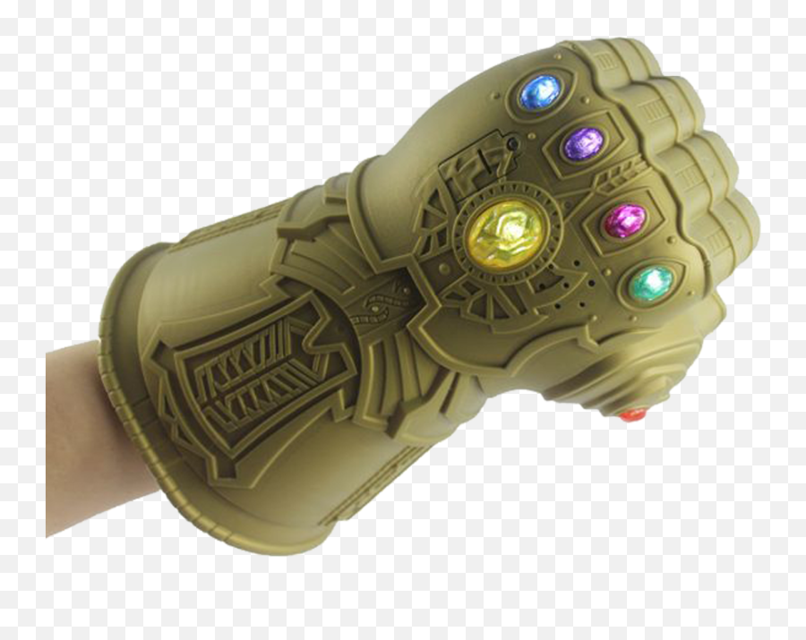 Thanos Glove Hero Attack Toy For Kids With Gemstone Light - Boot Png,Thanos Glove Png