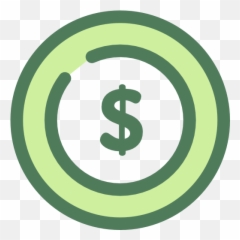 Dollar Png Icon - Number