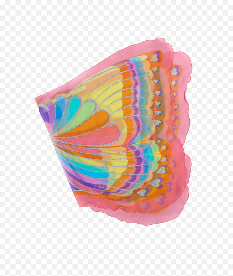 Pink Rainbow Butterfly Wings - Art Png,Fairy Wings Png