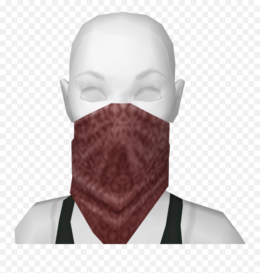 Red Bandana Mask - Mask Png,Red Bandana Png