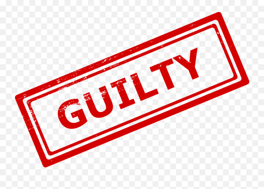 Guilty Stamp Png - Transparent Background Guilty Stamp,Classified Stamp Png