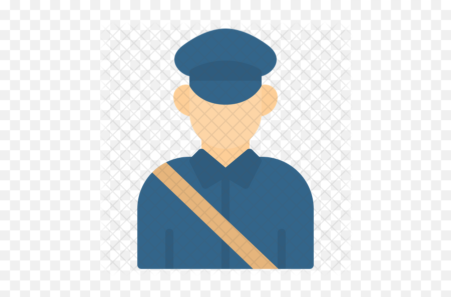 Postman Icon Of Flat Style - Illustration Png,Mailman Png