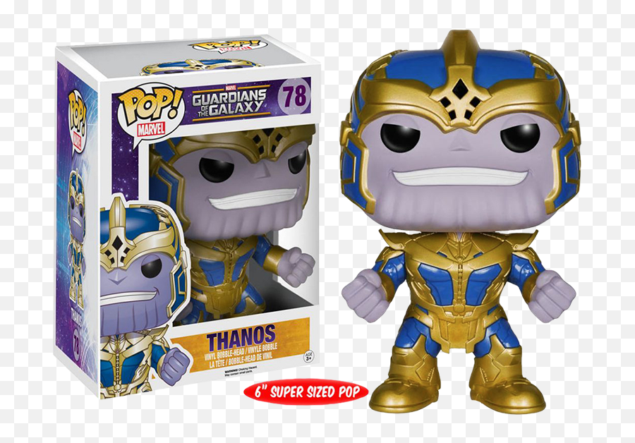 Vinyl Bobble Head - Funko Pop Thanos Glow In The Dark Png,Thanos Head Png