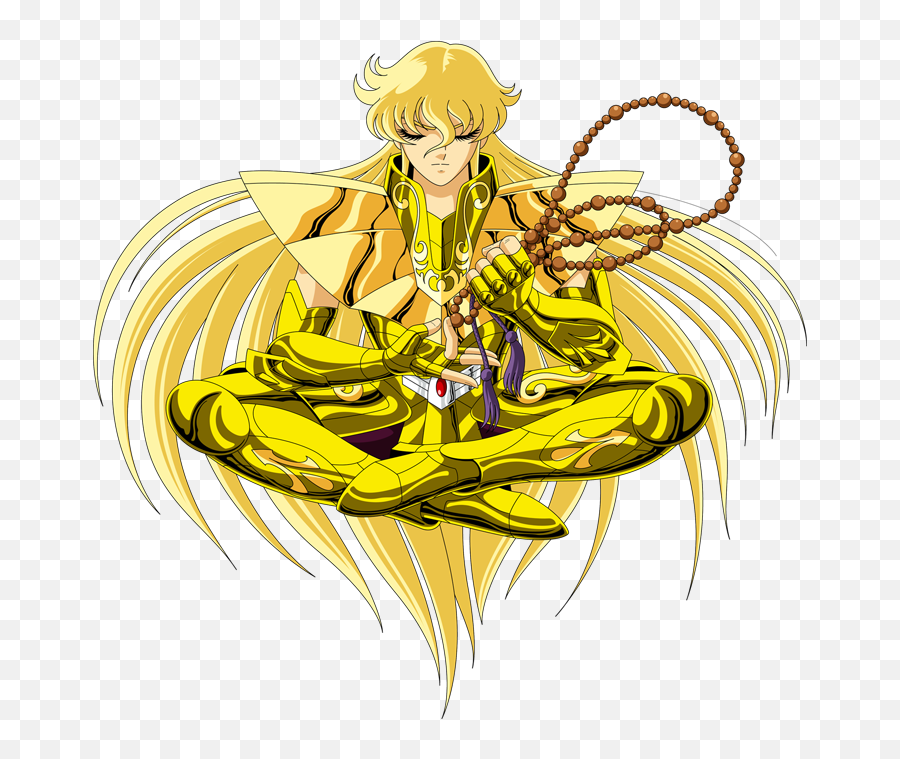 Download Shaka 1 - Shaka De Virgo Meditando Png Image With Saint Seiya Shaka Png,Virgo Png