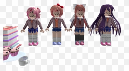 Doki Literature Club Models - Fictional Character Png,Doki Doki Literature Club Png