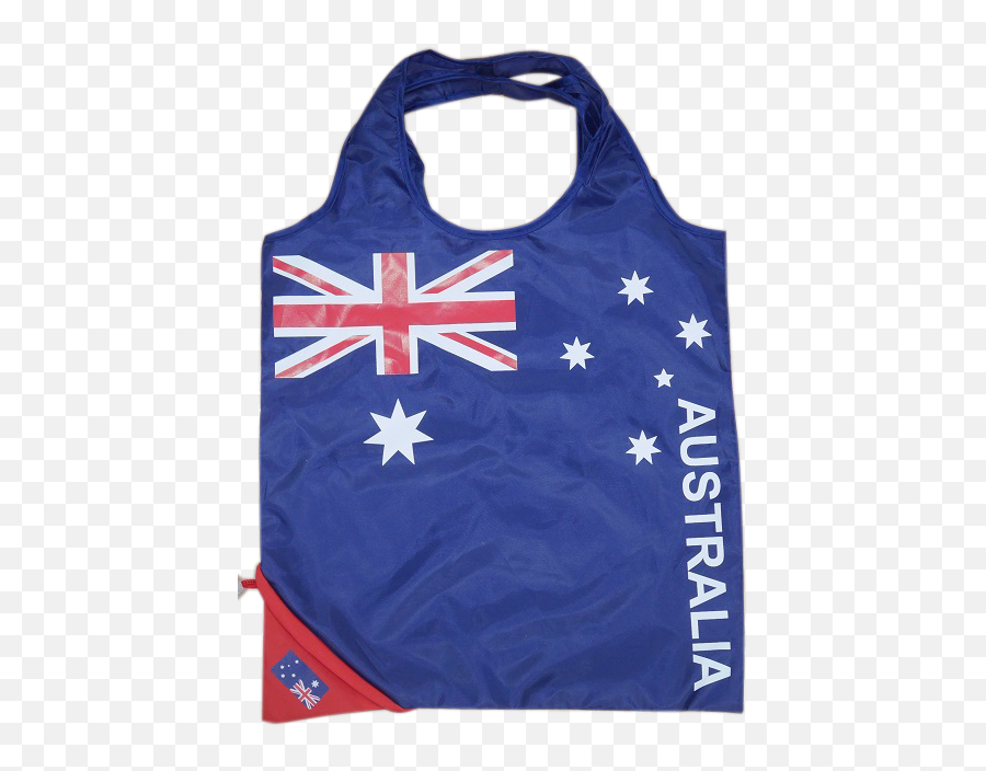 Australian Flag Fold - Up Reusable Bag Australia Flag Png,Australia Flag Png