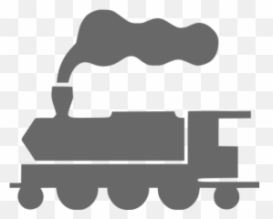 Dim Gray Train 5 Icon - Industrial Revolution Digital Revolution Png,Railroad Png