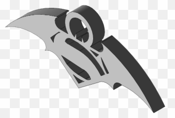 Batman Vs Superman Logo Key Chain - Automotive Decal png
