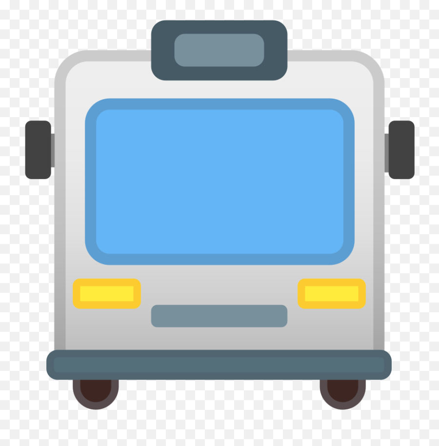 Oncoming Bus Icon Noto Emoji Travel U0026 Places Iconset Google - Emoji Bus Png,Bus Icon Png