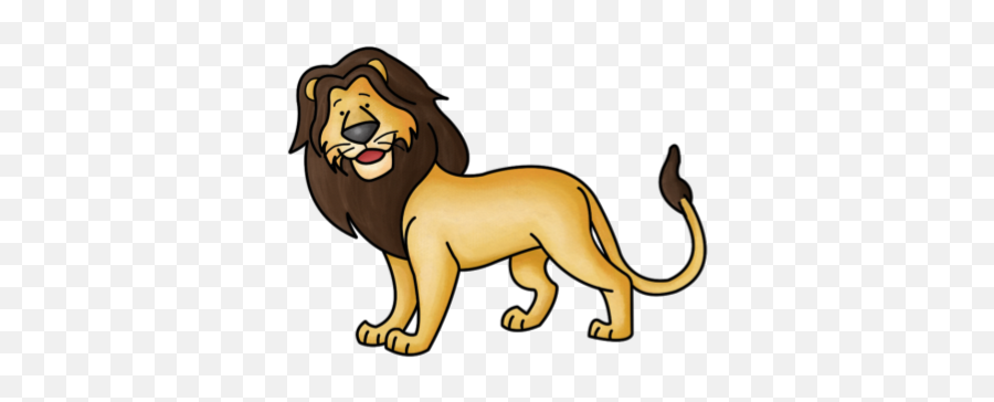 Lion Cartoon Png 4 Image - Wild Animals Cartoon Pictures Lion,Lion Cartoon Png