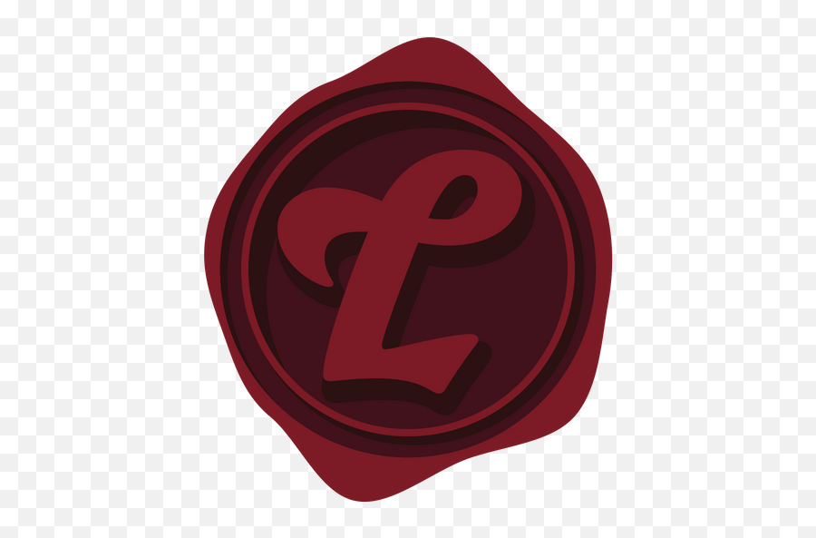 Wax Seal Letter L Icon Of Flat Style - Language Png,Wax Seal Png