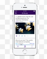 Yahoo Mail For Ios Updated With New Features Contextual - Iphone png