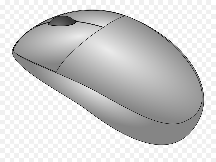 Download Hd Mouse Click Clip Art - Computer Mouse Clipart Draw A Computer Mouse Png,Mouse Click Png