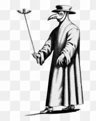 Plague - Black Death Doctor Png
