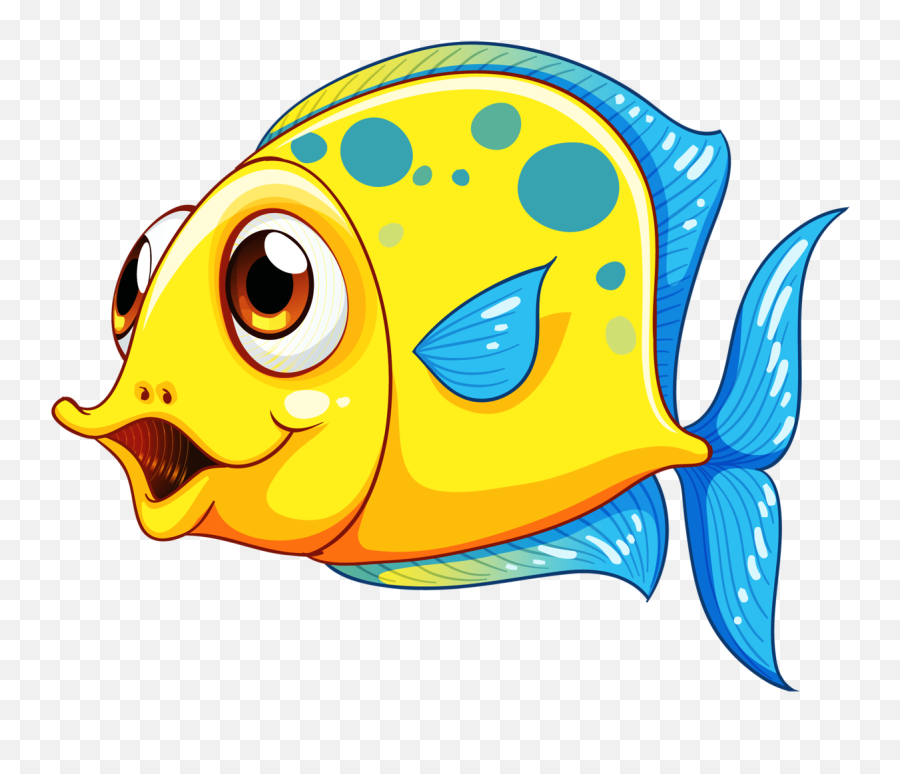 Download Hd Png Clip Art And Cartoon - Animals Painting For Kids,Fish Clipart Transparent