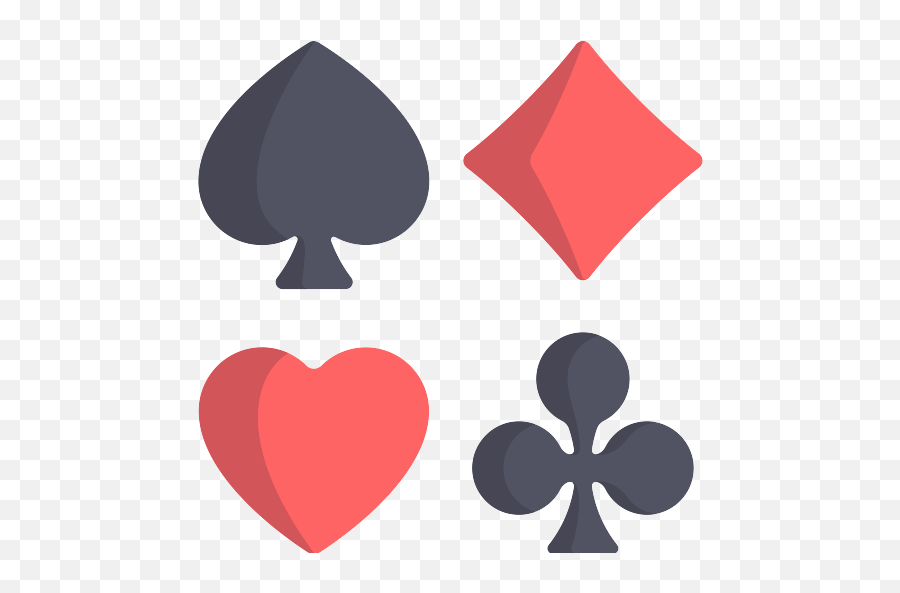 Clovers Poker Png Icon - Spades Clover Diamond Heart,Poker Png