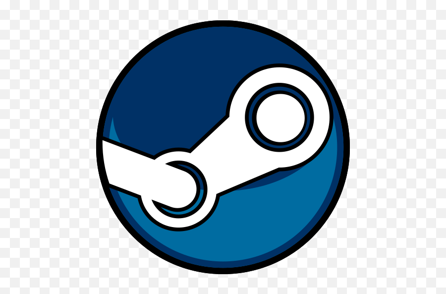 Edged Highlight Media Social Steam Icon - Free Download Steam Icon Cartoon Png,Team Mystic Icon