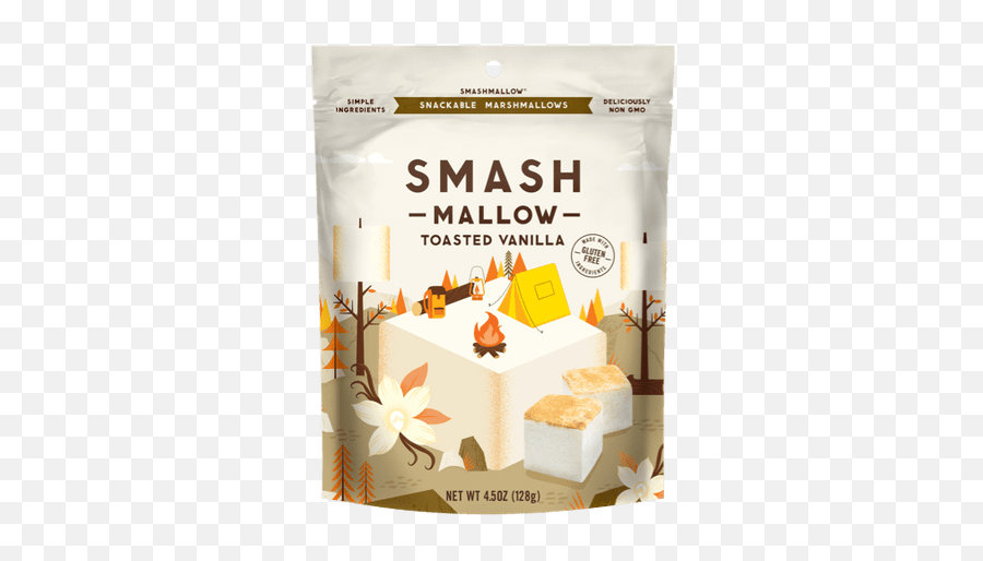 Smashmallow Toasted Vanilla - Snackable Marshmallows Smash Mallow Toasted Vanilla Png,Vanilla 7 Icon Hot