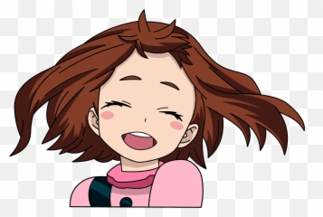 Ochaco Uraraka Peeker My Hero Academia - Transparent Ochako Png