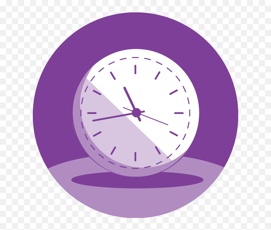 Changing Healthcare - Solid Png,Purple Clock Icon