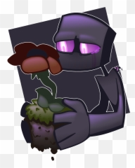 Enderman Remembers Home Minecraft - Crying Enderman Png,Minecraft Enderman Png