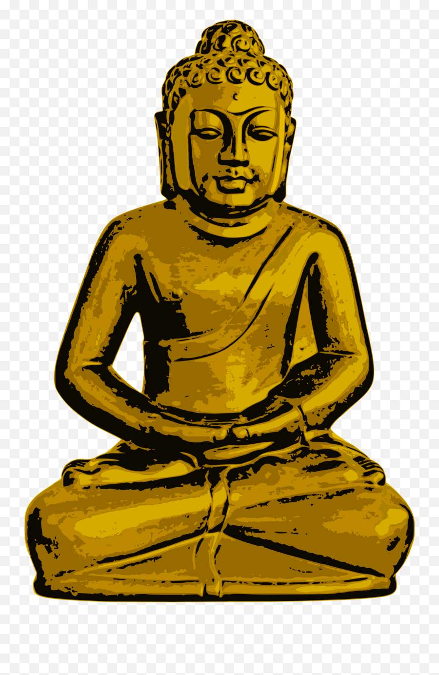 Buddha Clipart Clear Vector Library - Meditating On The Toilet Png,Buddha Transparent