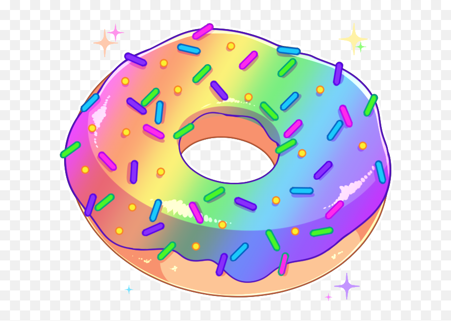 2 Jun - Donut Aesthetic Transparent Png Clipart Full Size Aesthetic Foods Transparent Background,Donut Transparent Background