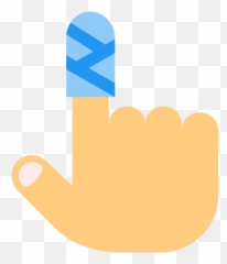 Finger Injury Icon Color Style Png