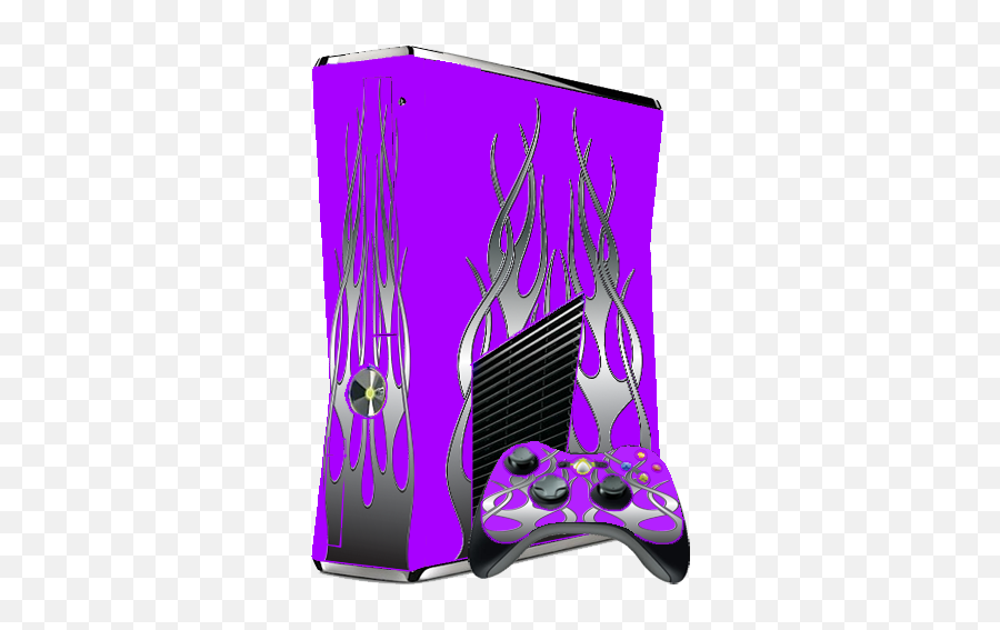 Xbox 360 S One Video Game Consoles - Purple Fire Png Xbox 360 Slim,Purple Fire Png