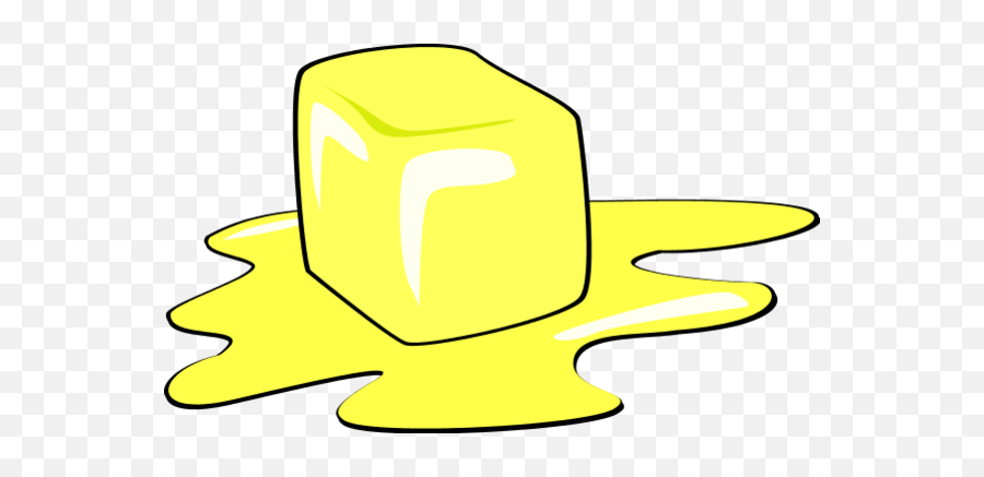 Mozzarella Clipart Melted Butter - Animated Butter Png,Melting Png