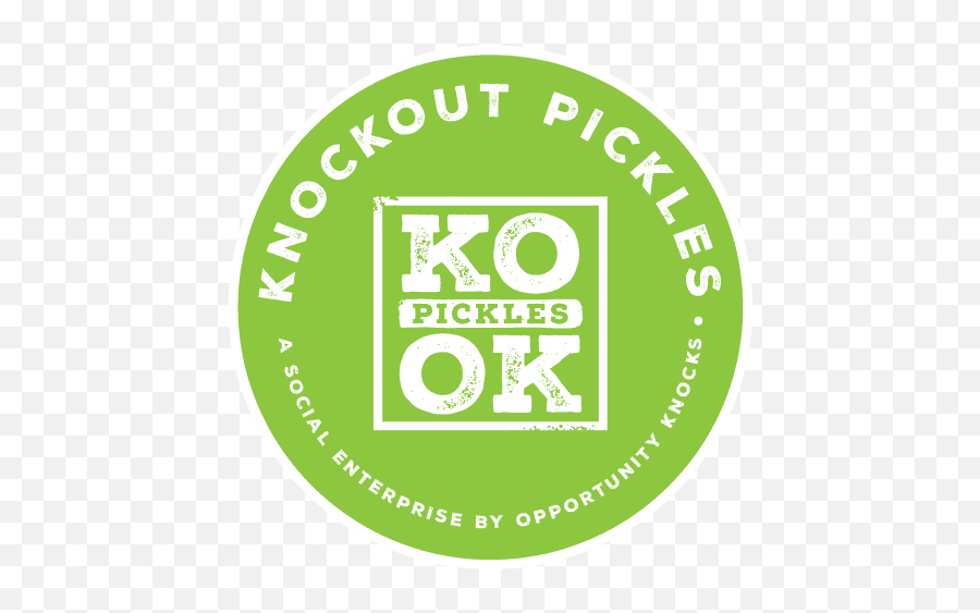 Knockout Pickles Opportunity Knocks - Circle Png,Knockout Png