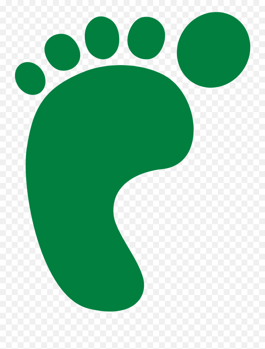 Footprint Left Foot Barefoot - Left Foot Print Png,Baby Feet Png