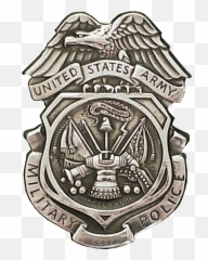 Army Badges Png Transparent Badgespng Images Pluspng - Us Mp