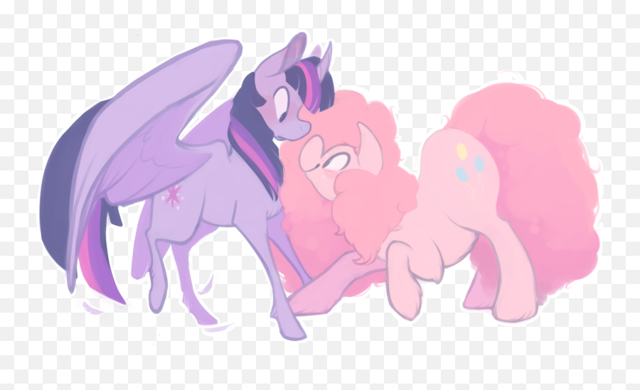 1901409 - Alicorn Artistbananasmores Blushing Couple Cartoon Png,Nose Transparent Background