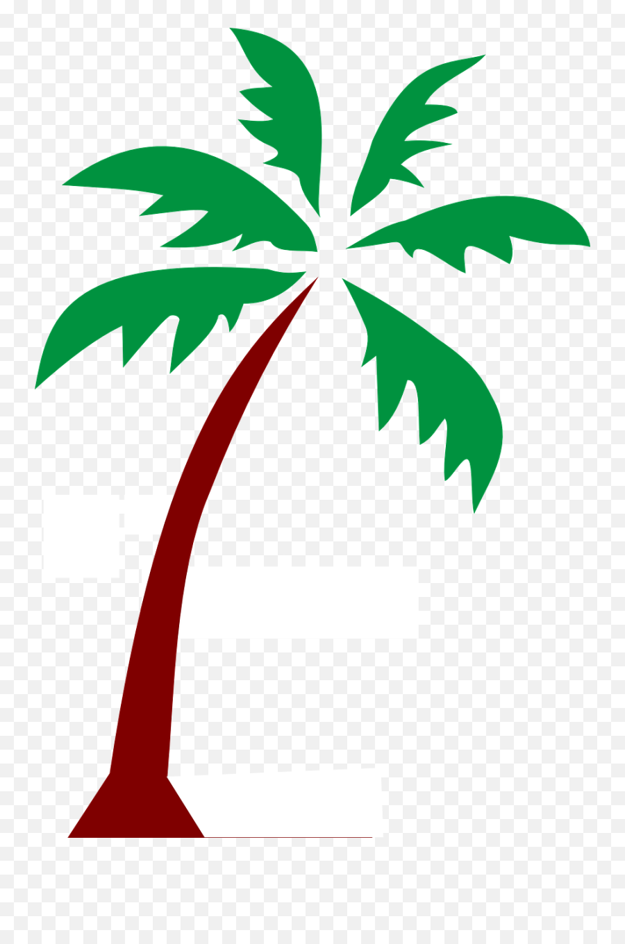 Island Palm Fronds - Vector Date Tree Logo Png,Palm Frond Png