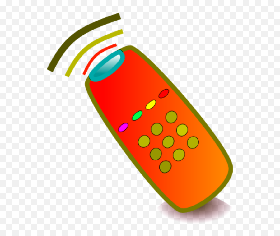 Television Remote Clipart - Cartoon Tv Remote Png Full Cartoon Tv Remote Icon Png,Tv Remote Png