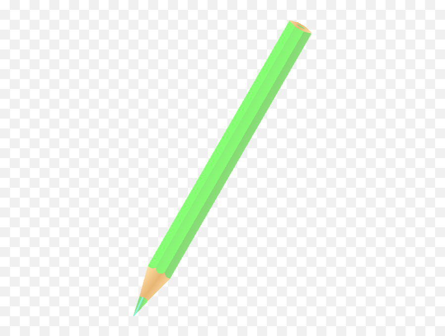 Color Pencil Light Green Vector Icon Svgvectordomínio - Pencils Color Vector Icon Png,Colored Pencil Png